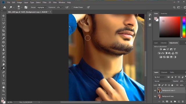 How_To_Make Premium Oily Photo Editing in Adobe Photoshop With New Trick Oily skin Tone In Urdu 202 смотреть онлайн