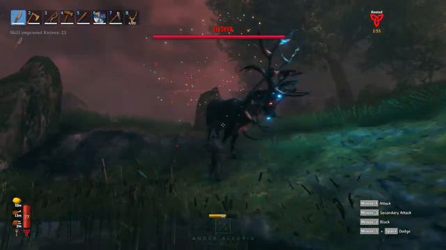 Valheim - No Map/No Portal Run - #6 Day 24:Eykthir fight смотреть онлайн