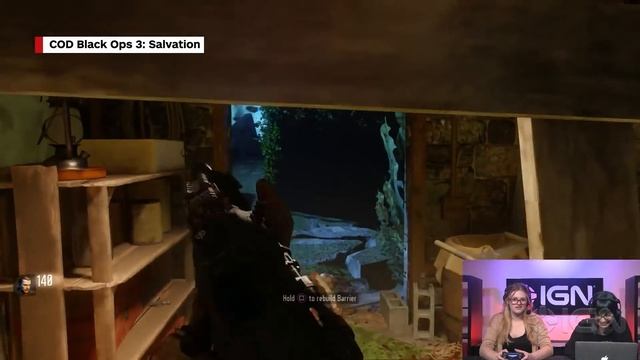Call of Duty: Black Ops 3 Salvation DLC - Facing Off In The New Zombies Map - IGN Plays Live смотреть онлайн