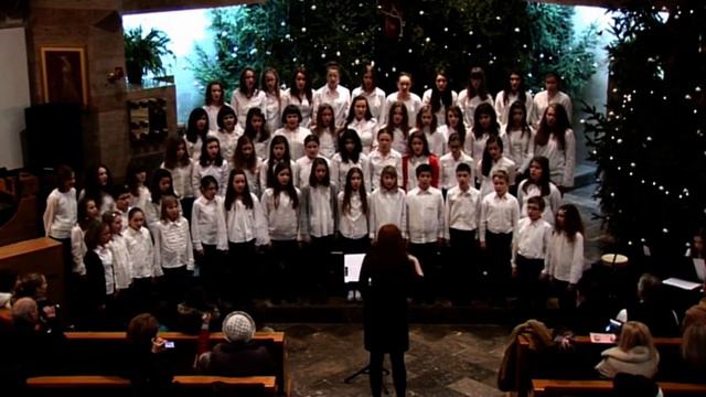 Angels' Carol, John Rutter/Children choir/Music school J. Runjanin, Vinkovci, Croatia смотреть онлайн