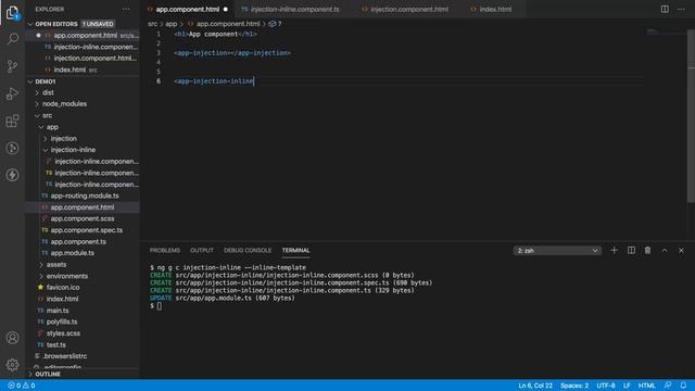 Angular components Injection | Angular Component Properties | Angular 12 смотреть онлайн