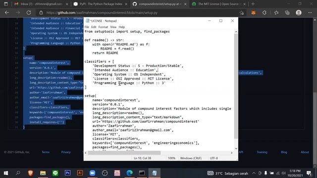 Membuat dan Mempublikasikan Modul Python / Python Package di PyPI (Python Package Index) смотреть онлайн