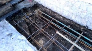 Заливка фундамента под мангал