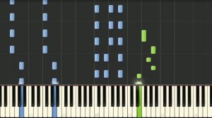 Комбинация - Бухгалтер - КАК ИГРАТЬ на фортепиано (Synthesia)