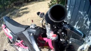 Как поменять грипсы на питбайке ( мотоцикле )