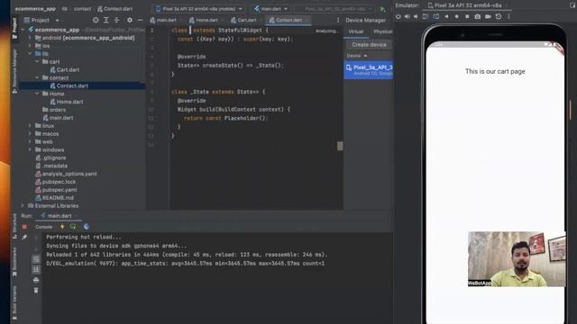 How to Create Internal Screens in Flutter (Part 19) | Flutter, PHP, Mysql Tutorial Series смотреть онлайн