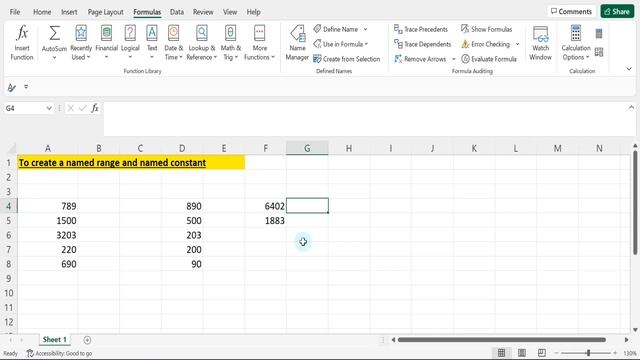 How to Create Named Range in Excel | Create from Selection смотреть онлайн