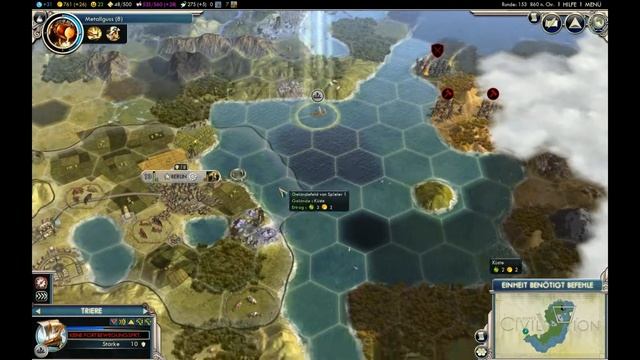 Let's Play Civilisation V [HD/GER/1080p] Part 5 - bis in den Tod смотреть онлайн