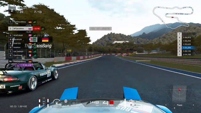 Борьба Россия-Германия на Маздах в Киото | Gran Turismo™SPORT Кубок Наций онлайн | с геймпадом смотреть онлайн