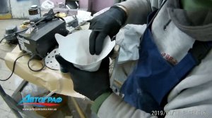 Регулировка краскопульта для нанесения грунта