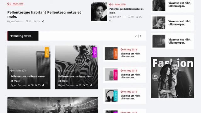 Xlaila - Blog & Magazine Bootstrap 4 Template | Themeforest Templates смотреть онлайн