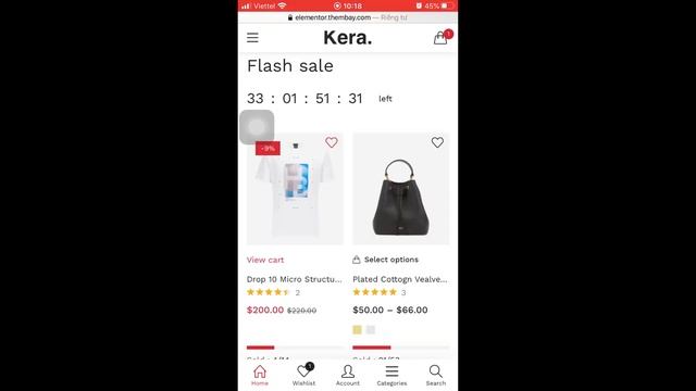 Kera - Fashion Elementor WooCommerce Theme смотреть онлайн
