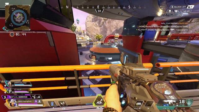 One Clipping With The Revolutionary R99 Skin to get a Pubs Win on Storm Point Apex Legends смотреть онлайн