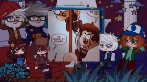 | Реакция семьи Паинс на Гравити фолз + Гедеон и Венди | [2/5] | Gacha club |