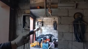 Полиспаст своими руками.