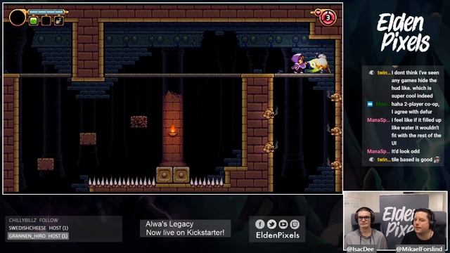 Alwa's Legacy - Demo Playthrough - Live on Kickstarter смотреть онлайн