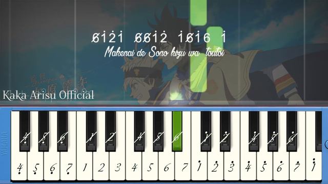 Not Angka Opening 12 Black Clover Everlasting Shine TXT смотреть онлайн