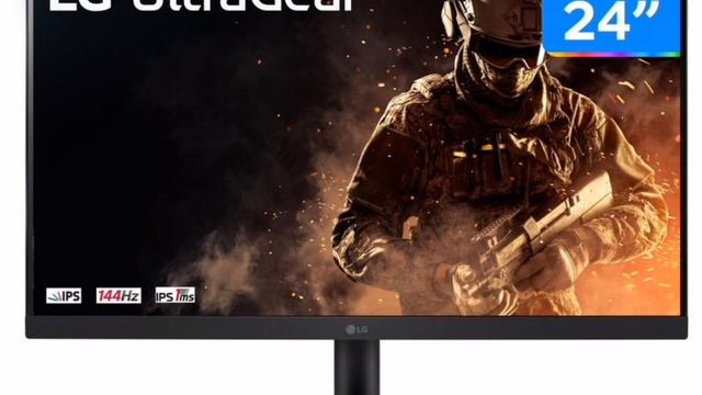 Monitor Gamer LG UltraGear 24GN60R-B 24” смотреть онлайн