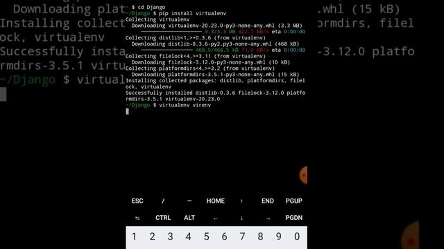 How to install django in android using termux | Django in termux commands |English #django смотреть онлайн
