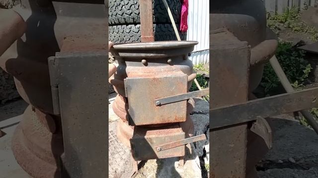 Печка для казана. смотреть онлайн