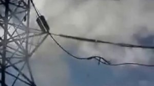 Опрессовка взрывом на ЛЭП 345 кВ