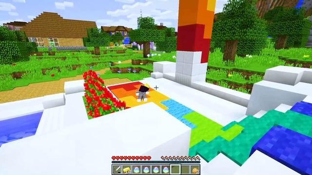 Playing Minecraft as a HELPFUL Mystery PET! смотреть онлайн