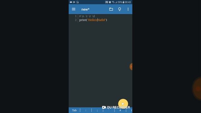 شرح 2 : رموز مهمة داخل دالة (print) | Learn Python 3 смотреть онлайн