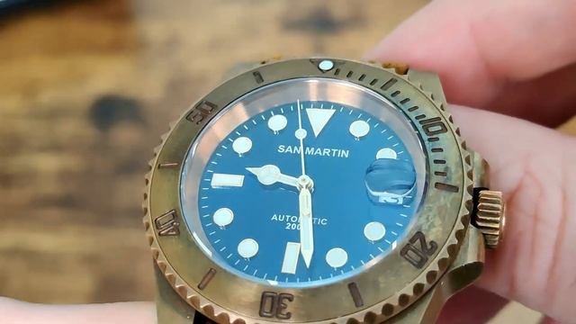 ? San Martin SN017-Q-35 Dive Watch ? Unboxing & First Impressions #HWR смотреть онлайн
