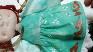 .КУКЛА АННА ИЗ ХОЛОДНОГО СЕРДЦА. ОБЗОР НА КУКЛУ.