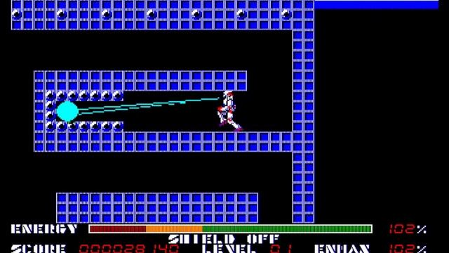 Thexder [テグザー] Game Sample -- PC-98 смотреть онлайн