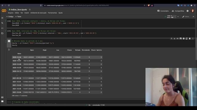 Python Para Finanças Criando Gráfico IBOV | Google Colab |Yahoo Finance смотреть онлайн