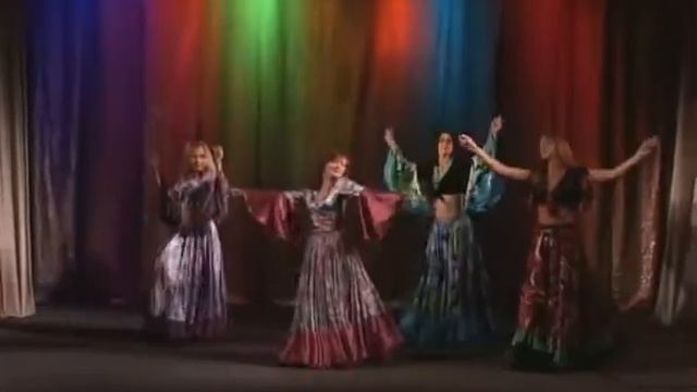 школа-студия "Перлина" - цыганский танец смотреть онлайн