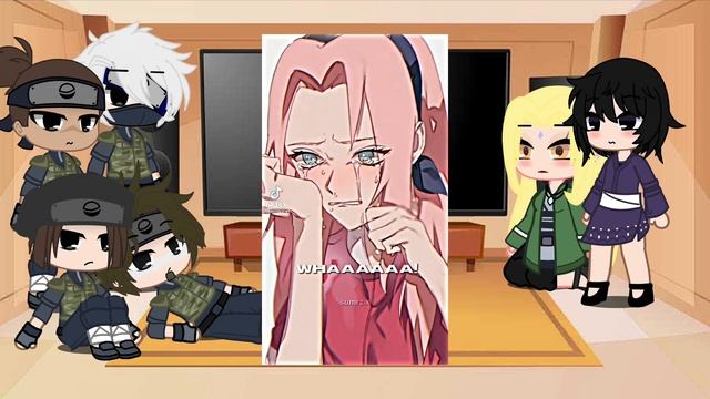 Past naruto sensei’s react to team 7(Naruto) смотреть онлайн