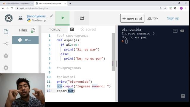 subprogramas 2 python смотреть онлайн