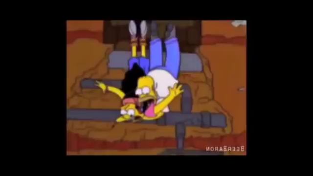 The Simpsons - There Is No Escape From The Fortress Of The Moles смотреть онлайн