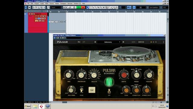 VST PULSAR ECHOREC ASTRONOMY DOMINE PINK FLOYD - STL TONALITY ANDY JAMES VOX AC30