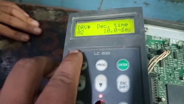 LS SV-IP5A vfd | controll wiring and parameters setting