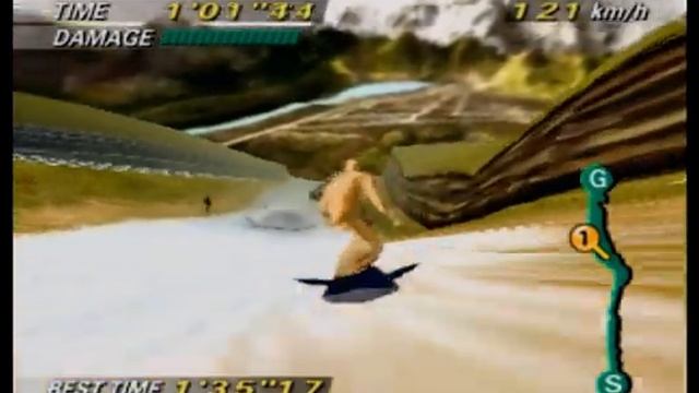 1080° Snowboarding - Mountain Village in 1:33.75 смотреть онлайн