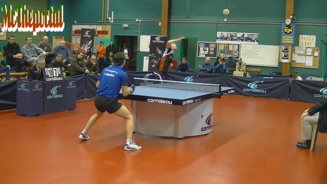 Table Tennis Pro A 2013/2014 - Enzo Angles Vs Kalinikos Kreanga - (Angles Camera) смотреть онлайн