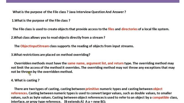 What is Casting in Java смотреть онлайн