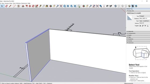How to Begin in SketchUp - Import an AutoCAD Drawing + Push/Pull + Groups - Part 1 смотреть онлайн
