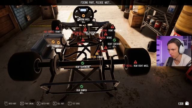 ПЕРЕПРОДАЖА КАРТИНГА - ЧЕГО? GEARHEAD KARTING SIMULATOR смотреть онлайн