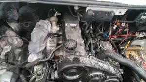 Замена распредвал, коромысла, рокера, Hyundai Starex 2006 D4BH - 4D56.