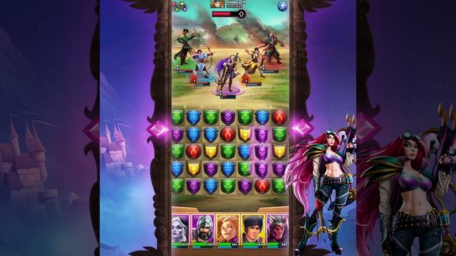 ТОП ВОЙНА! SE vs Infernales война 3/2 и моно Empires Puzzles: RPG Quest смотреть онлайн