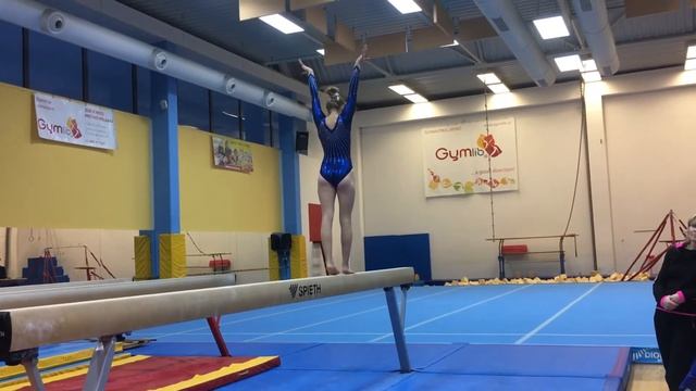 Monika Fricová - Ještědský pohár 2017, kladina смотреть онлайн