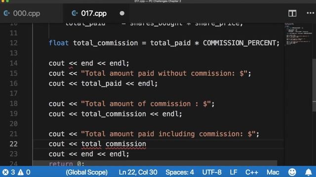 Programming Challenge #17 - Chapter 2 - Tony Gaddis - Starting Out With C++ смотреть онлайн