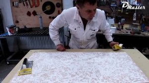 Самая простая! Декоративная штукатурка! Своими руками. Из обычной шпаклёвки.