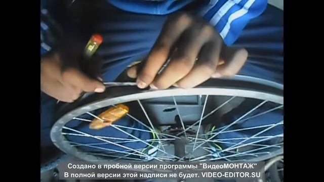 Как затянуть спицы на велосипеде. смотреть онлайн
