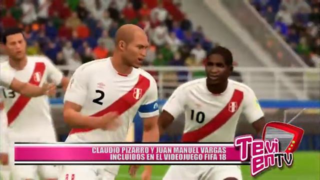 Claudio Pizarro y Juan Manuel Vargas incluidos en el videojuego FIFA 18 смотреть онлайн