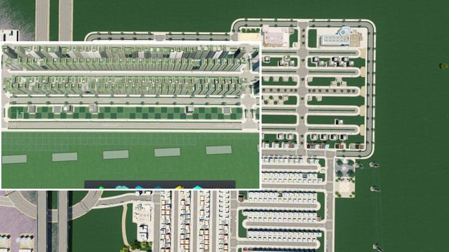 Cities: Skylines, but TINY buildings. смотреть онлайн